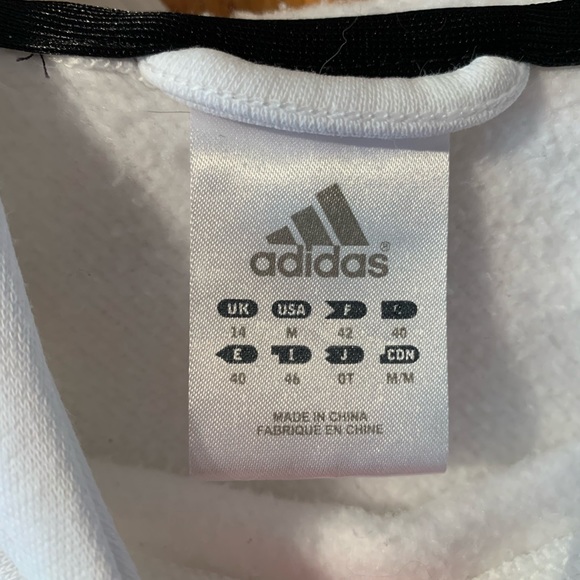 Adidas white sweatshirt - Picture 3 of 3